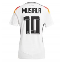 Tyskland Jamal Musiala #10 Hjemmedrakt Dame EM 2024 Kortermet